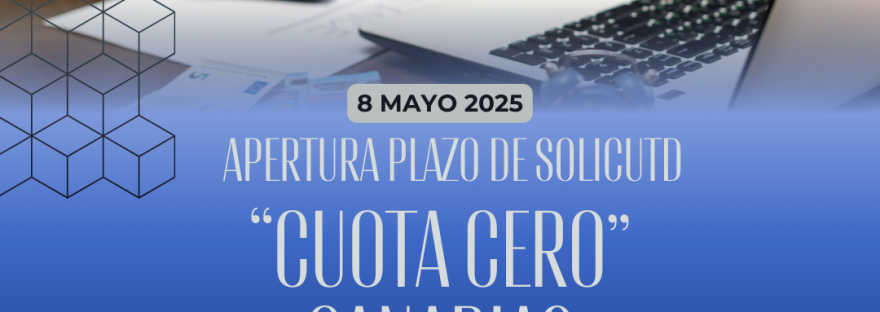 cuota cero 2025 Canarias